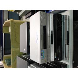 2 STACKS OF ASSORTED ELECTRONICS