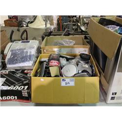 2 BOXES OF ASSORTED WALKMANS