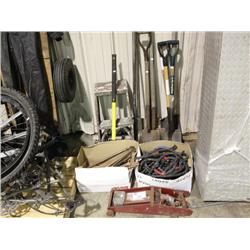 ASSORTED SHOVELS -  JACK -  COPPER