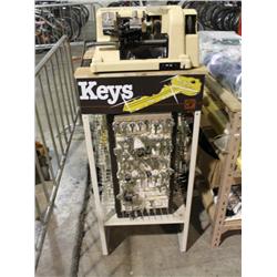 KEY CUTTING MACHINE WITH ASSORTED KEYS
