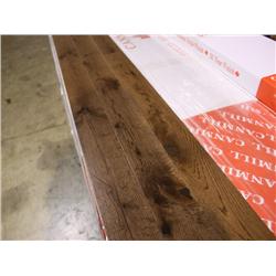 SOLD$PER SQFT - CANMILL MOCHA OAK SOLID HARDWOOD