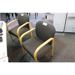 MAPLE FRAME NIGHTENGALE CLIENT CHAIR