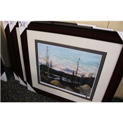 LIMITED EDITION PRINT 16/950 "BURNT AREA RAGGED