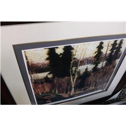 LIMITED EDITION PRINT 278/1995 "SOUTH SHORE CANOE