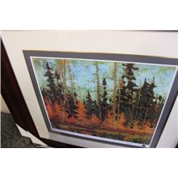 LIMITED EDITION PRINT 27/950 "TAMARACKS"