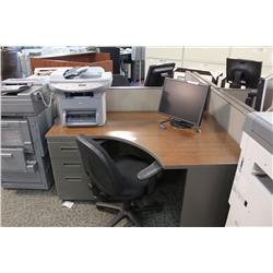 HERMAN MILLER AO2 2 PERSON TELEMARKETING STATION