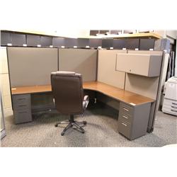 HERMAN MILLER AO2 7FT X 8FT MANAGERS OFFICE WITH