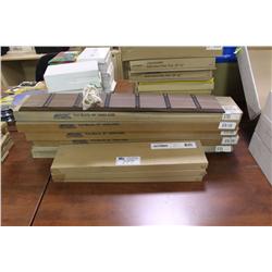 LOT OF WOODEN WALLMOUNT COAT RACKS