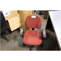 BURGANDY MODEL 80003 MULTILEVER TASK CHAIR