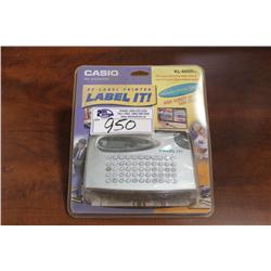 CASIO LABEL MAKER