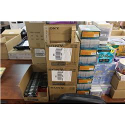 LARGE LOT OF MISC COMPUTER SUPPLIES