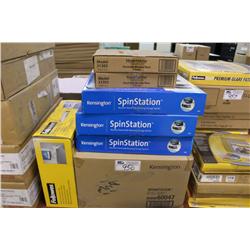 LOT OF MONITOR STANDS