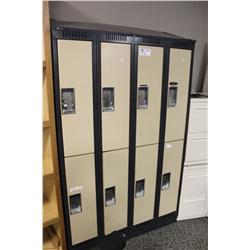 8 BANK PERSONAL LOCKER STATION