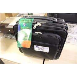 BLACK NOTEBOOK COMPUTER TRAVEL CASE