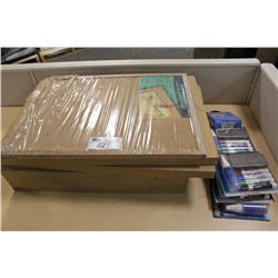 LOT OF CORK BOARDS & DRY ERASE PENS