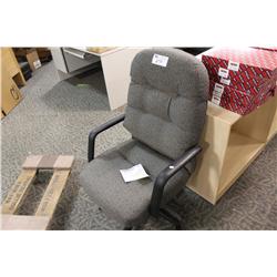 GREY HIGH BACK EXECUTIVE CHAIR