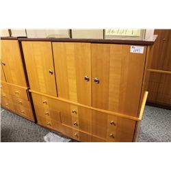 MAPLE LOW BOY MULTI USE STORAGE CABINET