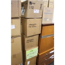 LARGE LOT OF BINDERS