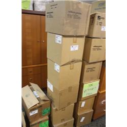 LARGE LOT OF BINDERS