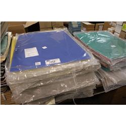 2 STACKS OF POSTER PAPER