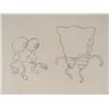 Image 2 : Drawing Cel Spongebob Squiggly Original Production Art
