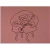 Image 2 : Production Trapped Like a Rat Spongebob Original Cel