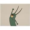 Image 2 : Yellow One Eye Original Production Cel SpongeBob Art