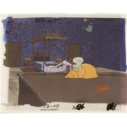Squidward Original Cel Production Background SpongeBob