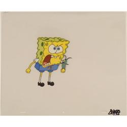 Furious Frenzy Original Animation SpongeBob Art Cel