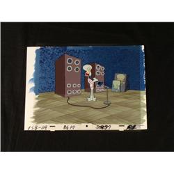 Keymaster Original Background Cel Spongebob Production