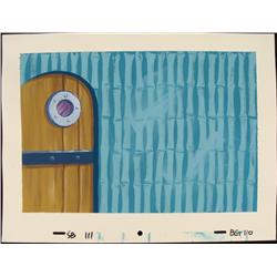 Original SpongeBob Door Animation Art Background Home