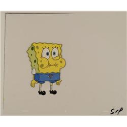 Production Spongbob Hold Your Breath Original Cel Art