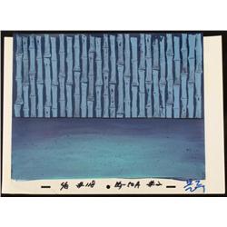 Blue World Wall Original SpongeBob Cel Art Production