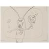 Image 2 : Cel Drawing Original SpongeBob Production Point Down
