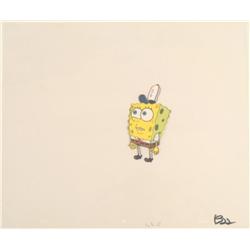 Blank Face Original Production Art Cel SpongeBob