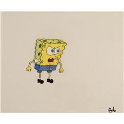 Bright Blue Eyes Original Animation SpongeBob Cel Art