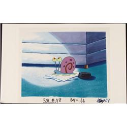 Angry Gary Original SpongeBob Animation Background Cel