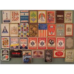 25 Decks of Vintage Playing Cards Collection 1980s-