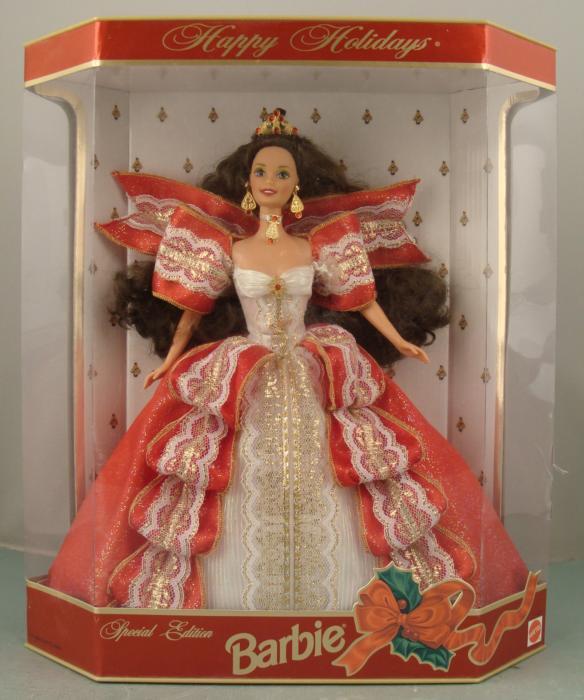 happy holidays special edition barbie 1997