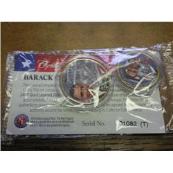 BARACK OBAMA COIN COLLECTION