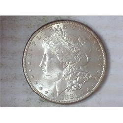 1881-S MORGAN SILVER DOLLAR (UNC)