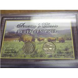 BUFFALO NICKEL SET (AS SHOWN)