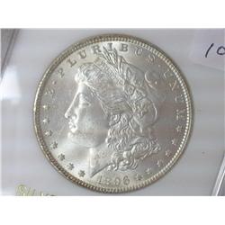 1896 MORGAN SILVER DOLLAR (UNC)