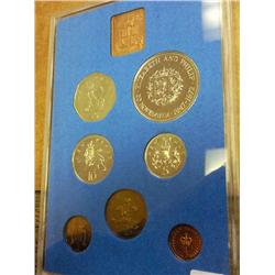 1972 GREAT BRITAIN AND NORTHERN IRELAND PROOF SET