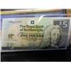 Image 2 : SCOTLAND 5 POUND JACK NICKLAUS NOTE (UNC)