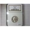 Image 1 : 1958 WASHINGTON QUARTER NGC PF67