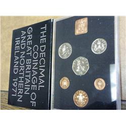 1971 GREAT BRITAIN AND NORTHERN IRELAND PROOF SET