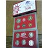 Image 2 : 2001 US SILVER PROOF SET