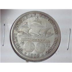 1893 COLUMBIAN EXPOSITION HALF DOLLAR
