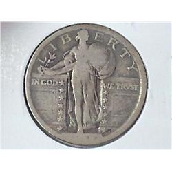 1918-S STANDING LIBERTY QUARTER